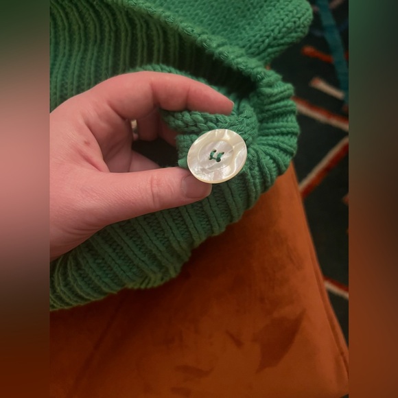 Babaa no16 Cardigan, Wild Fern EUC - Picture 4 of 4